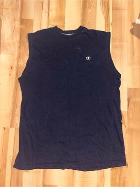 Champion Navy Sleeveless Mini Dress
